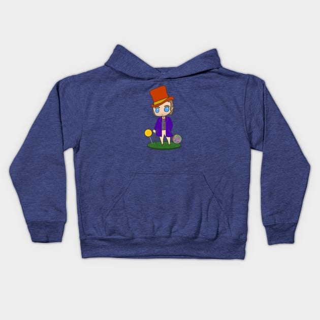 Mr Wonka Kids Hoodie by ohmyjays